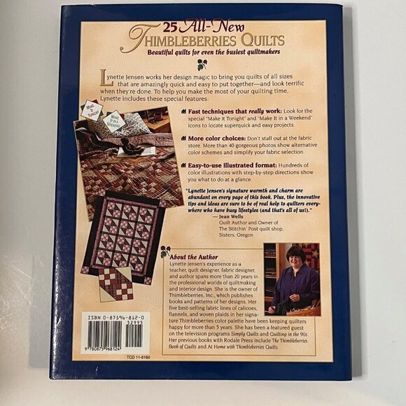 Three Vintage Thimbleberries Quilting Books - Picture 5 of 7